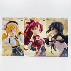 【送料込み】魔法少女まどか☆マギカ フィギュア 3種セット プライズ まとめ売り