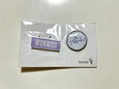 新品未使用・未開封 SEVENTEEN Wonwoo バッジセットのサムネイル