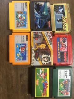 ファミコンソフト 8本セットのサムネイル