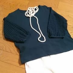 きゃさりんさん専用UNIQLO カットソー七分袖のサムネイル