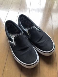 VANS スリッポン スニーカー 22cm 黒のサムネイル