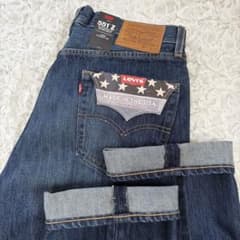 新品 リーバイス USA製 551Z ビッグE 濃紺 ルーズストレート W34
