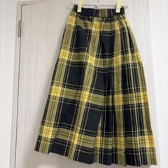 コーエン　チェックロングスカート