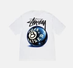 Stussy Born x Raised 8 Ball Tee "Whiteのサムネイル