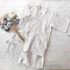 しじら織 キッズ 甚平 120のサムネイル