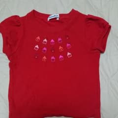 ファミリア女の子Tシャツ100のサムネイル