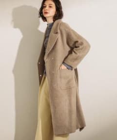 PUBLIC TOKYO モヘアシャギーコート - メルカリ