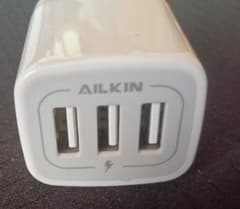 AILKIN USB-ACアダプター 3ポート充電器のサムネイル