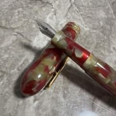 CONKLIN 万年筆 シンメトリック レッドジャスパー 1929 復刻 - メルカリ