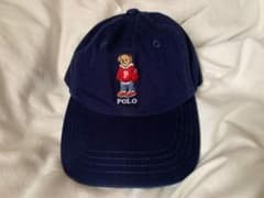 ラルフローレン ポロベアーキャップ　ネイビーのサムネイル