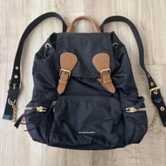 BURBERRY ブラック ナイロン バックパックのサムネイル