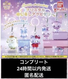 サンリオ めじるしアクセサリー コンプリート コンプリート】サンリオキャラクターズ クリスタルめじるし