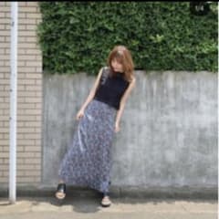 ピンクフラミンゴ♡ロングスカート　ラップパンツのサムネイル