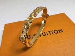 LOUIS VUITTON バングル ブレスレット ゴールドモノグラムのサムネイル