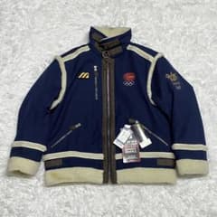 未使用】定価約5万・長野オリンピック・ボアジャケット・ネイビー