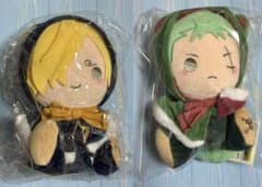 ONE PIECE けもポン ぬいぐるみ サンジ ゾロ 2点セットのサムネイル