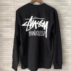 STUSSY HONOLULU 限定 ロンT Mサイズ ブラック　新品未使用のサムネイル