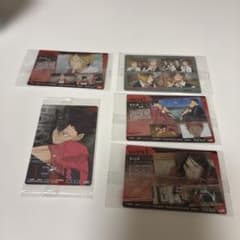 ハイキュー!! ウエハース カード音駒 5枚セットのサムネイル