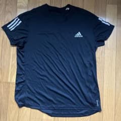 adidas アディダス ランニング Tシャツ 黒 メンズ　2XOのサムネイル