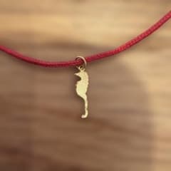 マリーエレーヌ ドゥ タイヤック 廃盤　タツノオトシゴ　コードブレスレット マリーエレーヌ ドゥ タイヤック 廃盤 タツノオトシゴ コード