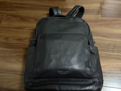 COACHブラックレザー リュックサックのサムネイル