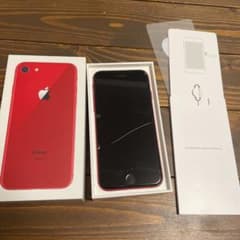 iPhone 8 RED 64GB 画面割れMIKIO様のサムネイル