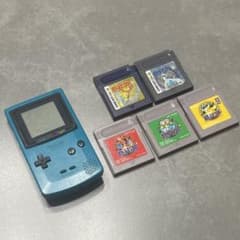 ゲームボーイカラー　カセット込み ゲームボーイカラー 本体 カセット セット - メルカリ