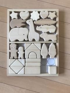 積木 高島屋オリジナル 木製 下絵付きのサムネイル