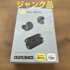 ジャンク品 GLIDiC TW-6100 完全ワイヤレスイヤホン ブラック - メルカリ