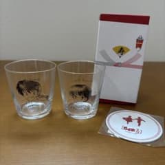 【新品未使用】 らんま1/2 乱馬とあかねの引き出物風ペアグラス ナタリーストア