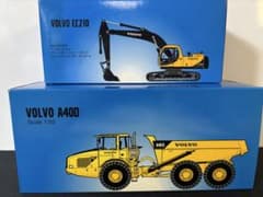 VOLVO EC210 & A40D 1/50 スケールモデルセット - メルカリ
