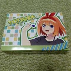 廃盤・カード欠品】五等分の花嫁 ダーツセット 中野四葉 限定缶バッジ