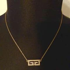 GIVENCHY ネックレス ビンテージ ロゴ ゴールドのサムネイル