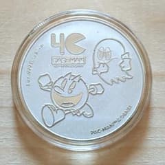 パックマン限定硬貨 パックマン 純銀 コイン 1オンス 1枚 - メルカリ