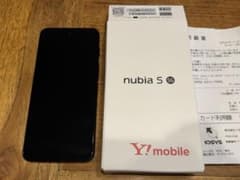【美品】nubia S 5G Y!mobile 本体　ブラック