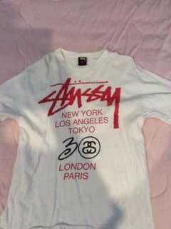 即購入可 お買い得 ステューシー ワールドツアーTシャツのサムネイル