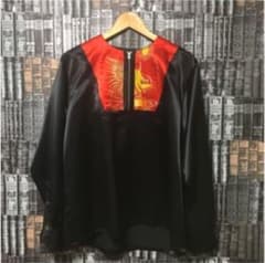 菅田将暉着用　GEN IZAWA 刺繍　チャイナシャツ　ジップアップのサムネイル