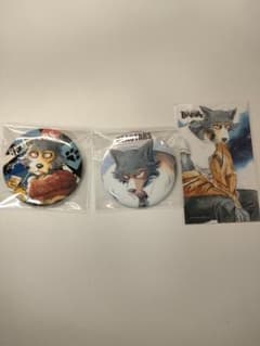BEASTARS　レゴシ缶バッチ　カードセットのサムネイル