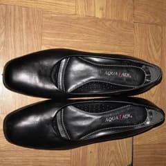 さらに値下げ 早い者勝ち 黒 革 靴のサムネイル