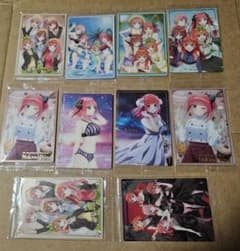 五等分の花嫁 ウエハース 二乃 レア 箔押し まとめ - メルカリ