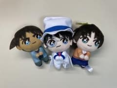 名探偵コナンぴょこともマスコット“怪盗キッド&平次&和葉” 3点セット