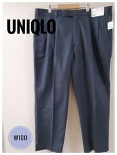 【大きいサイズ】UNIQLOドライメンズツータックパンツのサムネイル