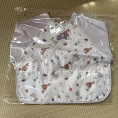 nicoさん専用　長袖お食事エプロン 動物柄のサムネイル