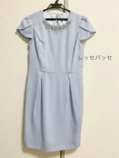 LAISSE PASSE ドレス　水色のサムネイル