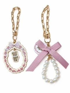 新品 青木美沙子 m♡petit by misako くま バッグチャーム 2点のサムネイル