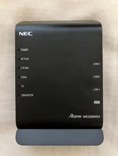 Aterm WG1200HS4 PA-WG1200HS4 ※LANケーブル付2mのサムネイル