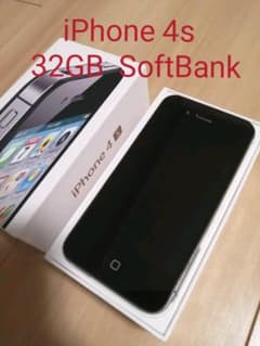 iPhone 4s ブラック 32GB  SoftBankのサムネイル