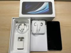 iPhone SE 第2世代 64GB ホワイト 美品 付属品完備 SIMフリー - メルカリ