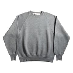 90s USA제 JERZEES 무지 그레이 스웨트 M E25