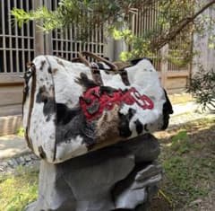 即完売品】 cow pattern Boston bag 牛柄 バッグ - メルカリ